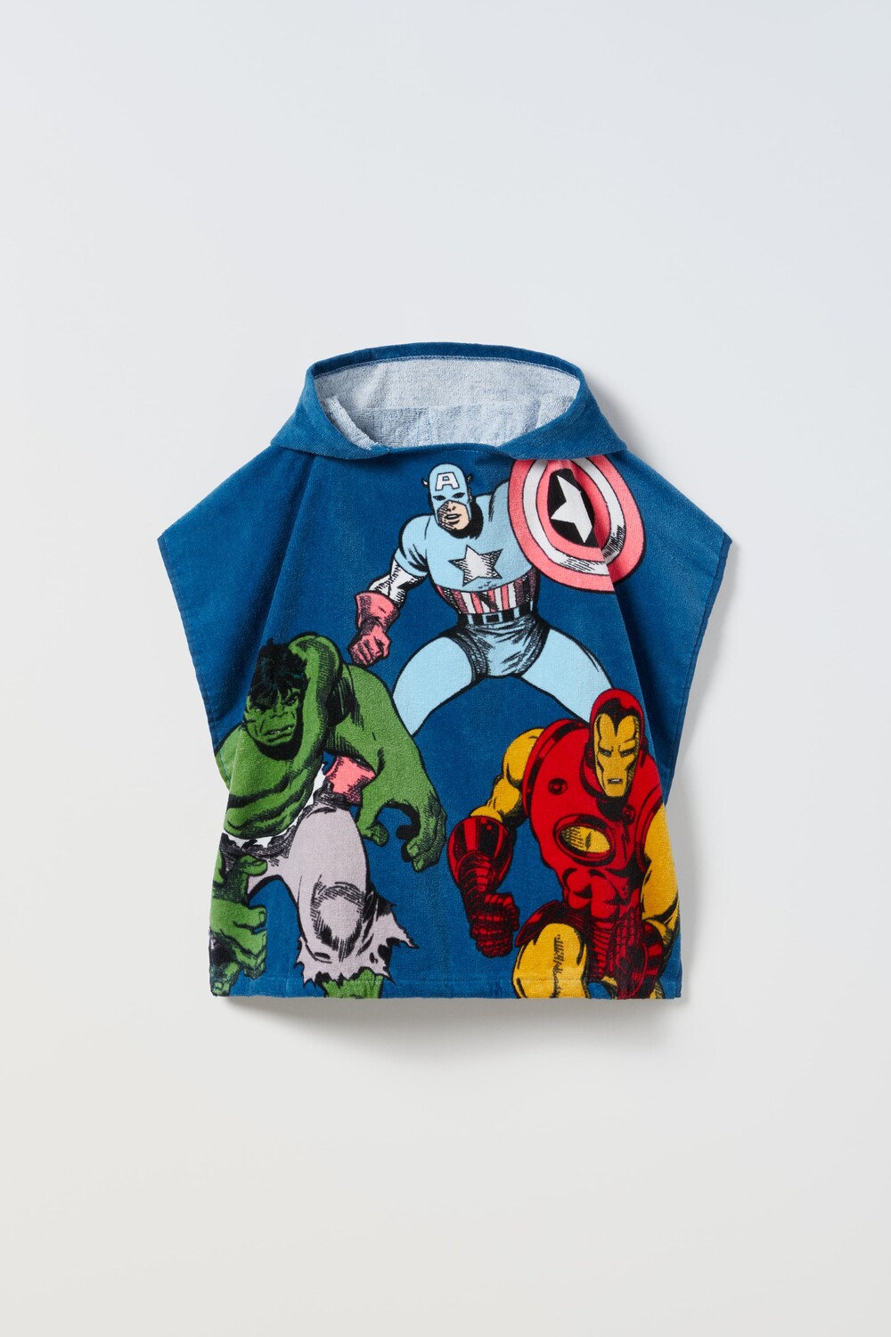 

Мстители marvel полотенце-пончо Zara, синий