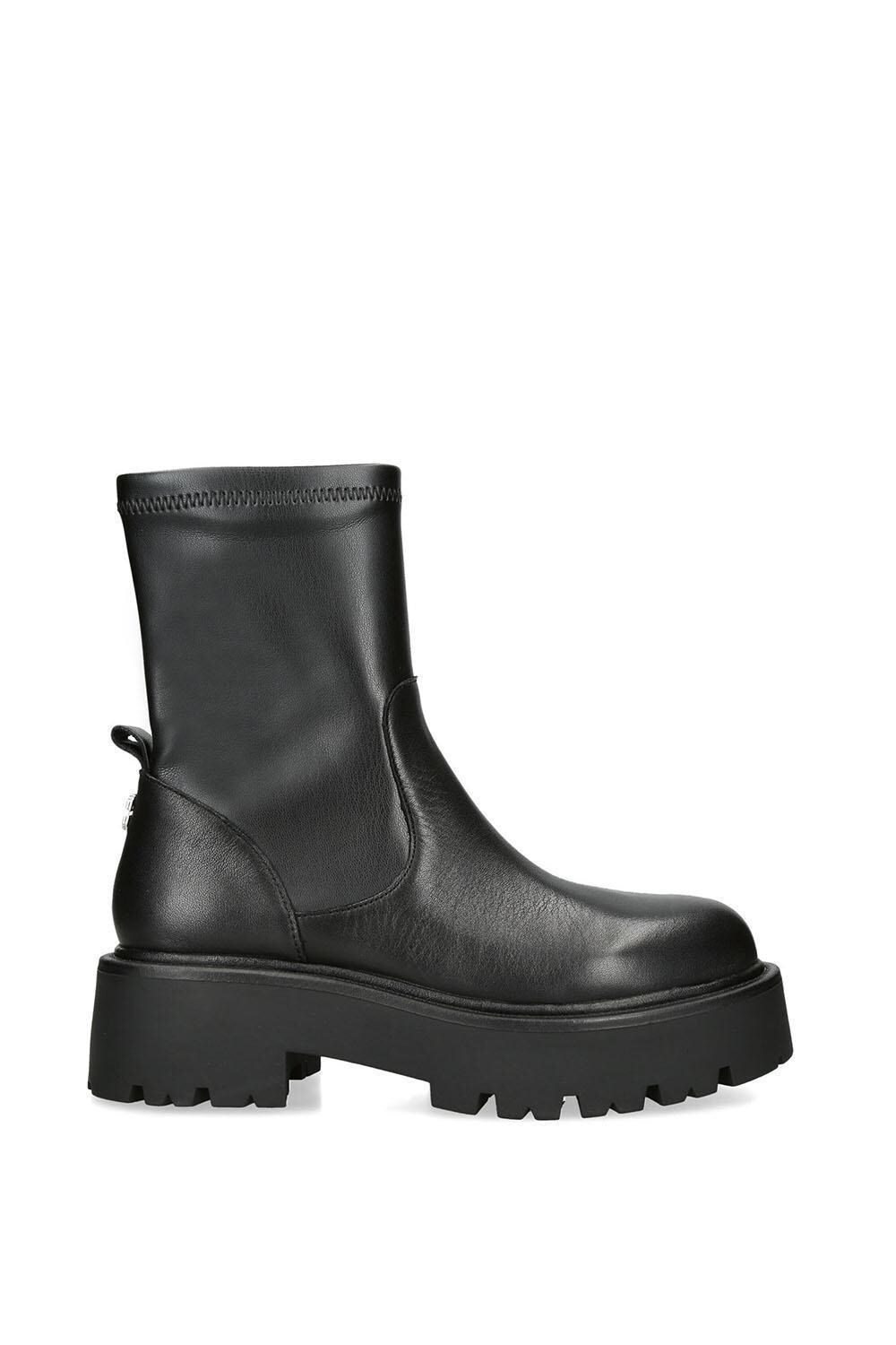 

Кожаные ботинки Stride Sock Carvela, черный