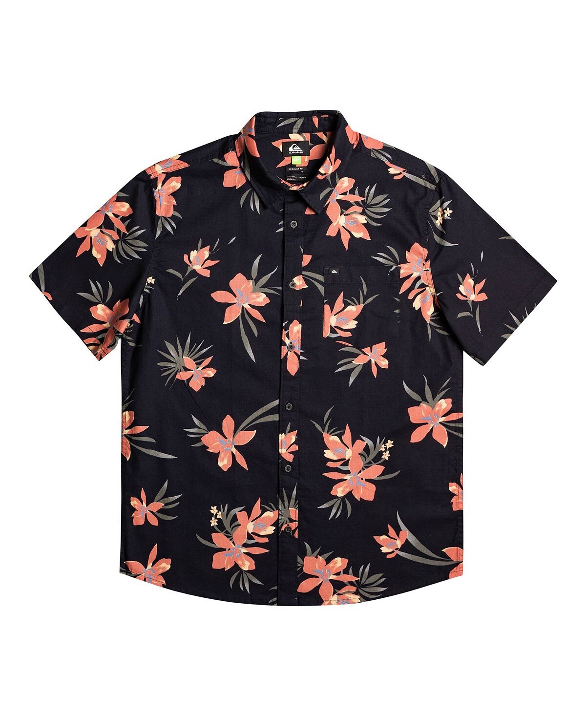 

Мужская рубашка Quiksilver с короткими рукавами Holidazed