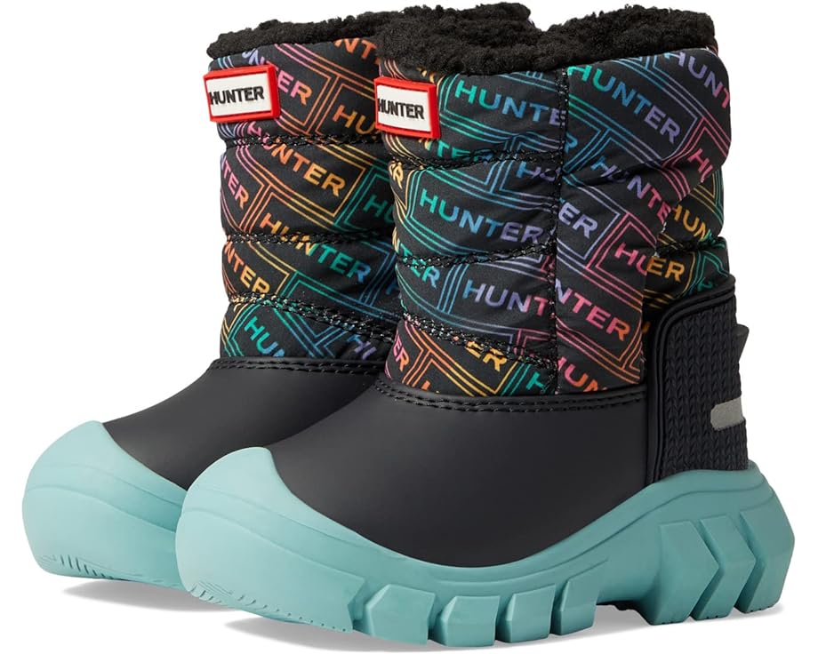 Ботинки Hunter Intrepid Logo Rainbow Print Snow Boot, цвет Hunter Logo Rainbow Xray Navy