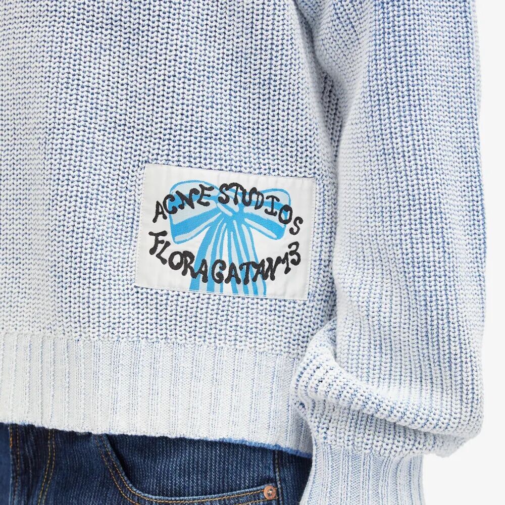 

Трикотажный джемпер Acne Studios, синий