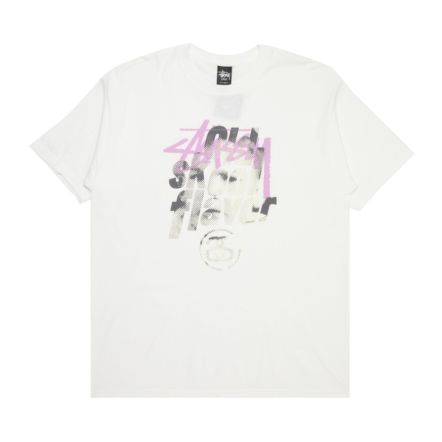 

Футболка Stussy Stock OSF, белая, Белый
