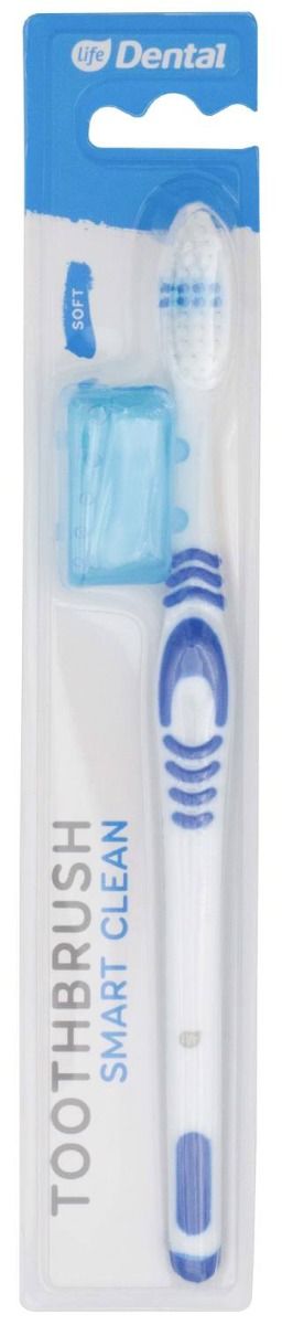 Зубная щетка Life Dental Smart Clean Soft Niebieska, 1 шт