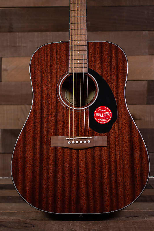 

Акустическая гитара Fender CD-60S Dreadnought, Walnut FB, All-Mahogany