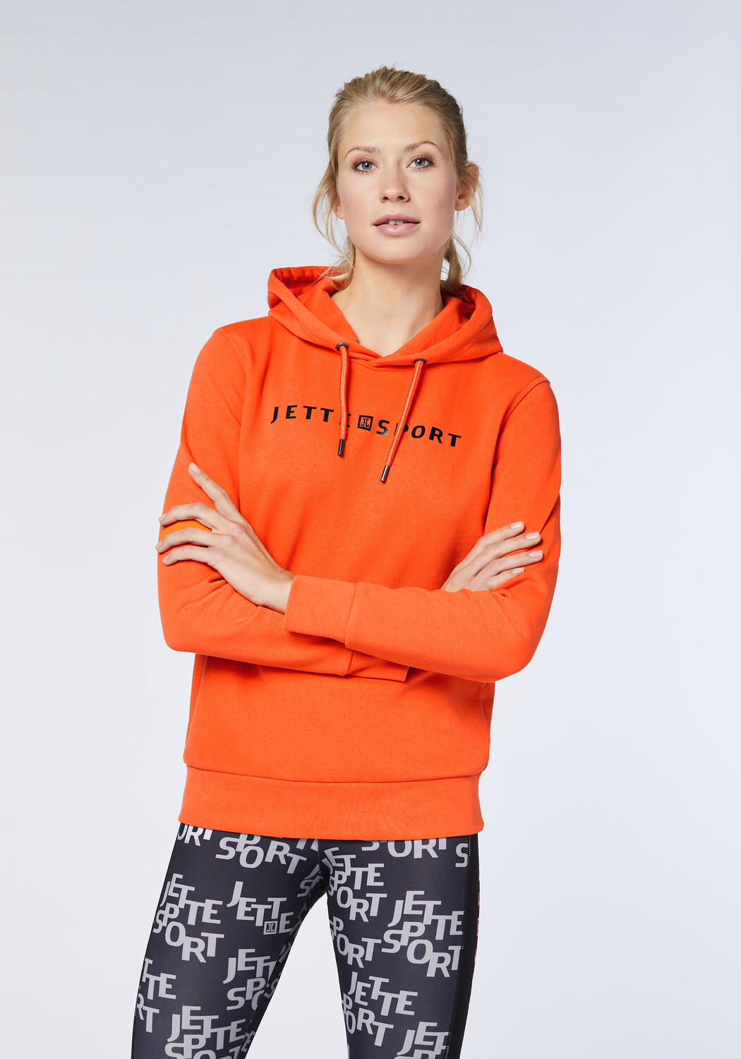 

Толстовка Jette Sport Kapuzen, оранжевый
