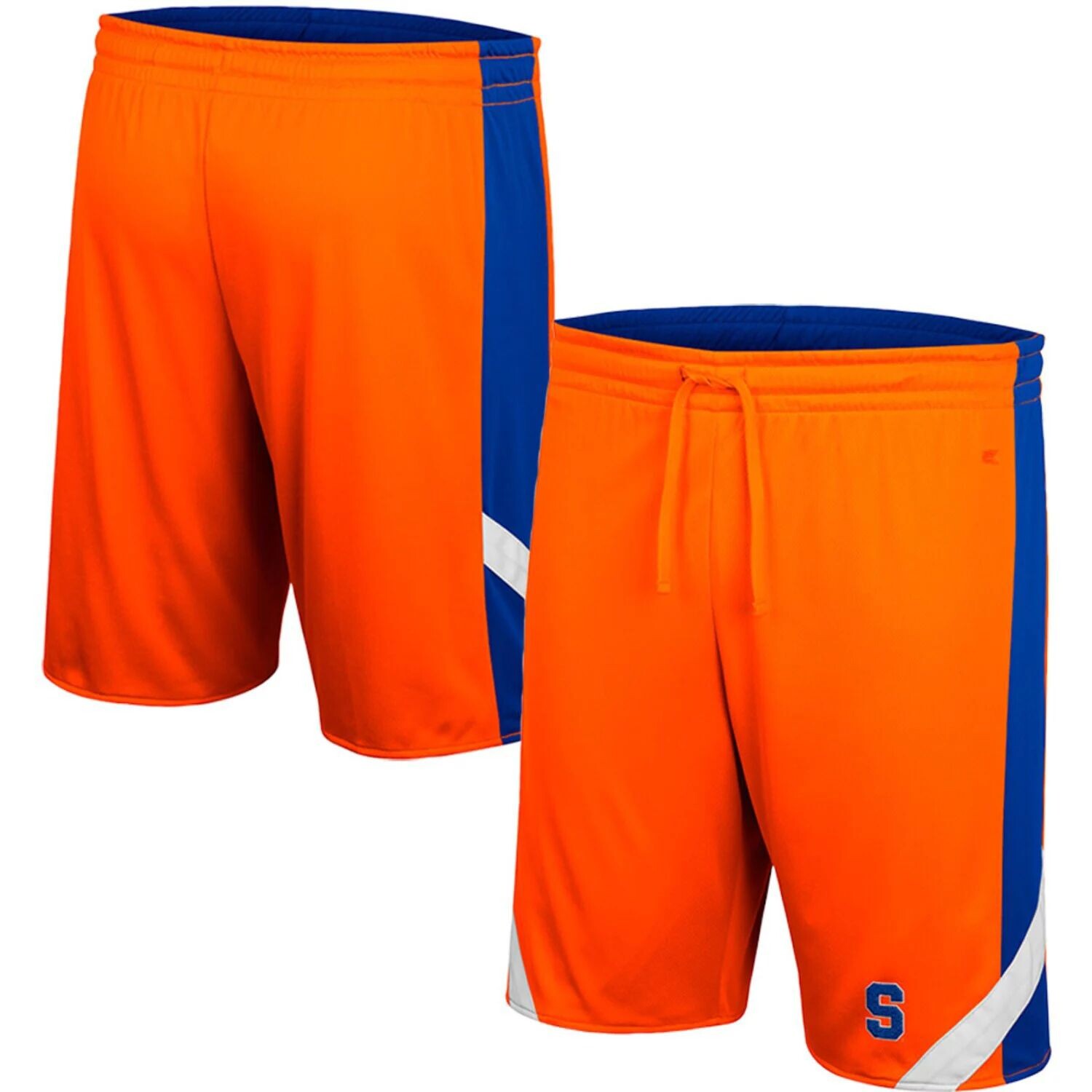 

Мужские оранжевые/темно-синие двусторонние шорты Syracuse Orange Am I Wrong Colosseum