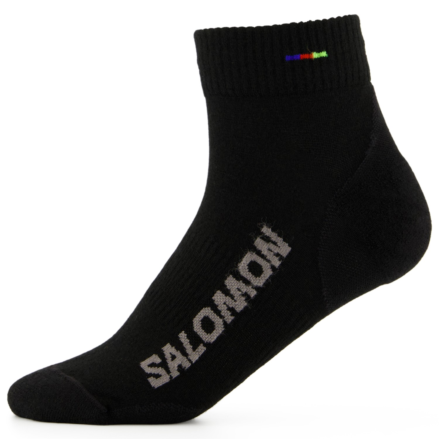 Многофункциональные носки Salomon Sunday Smart Ankle, цвет Black/Gray Flannel
