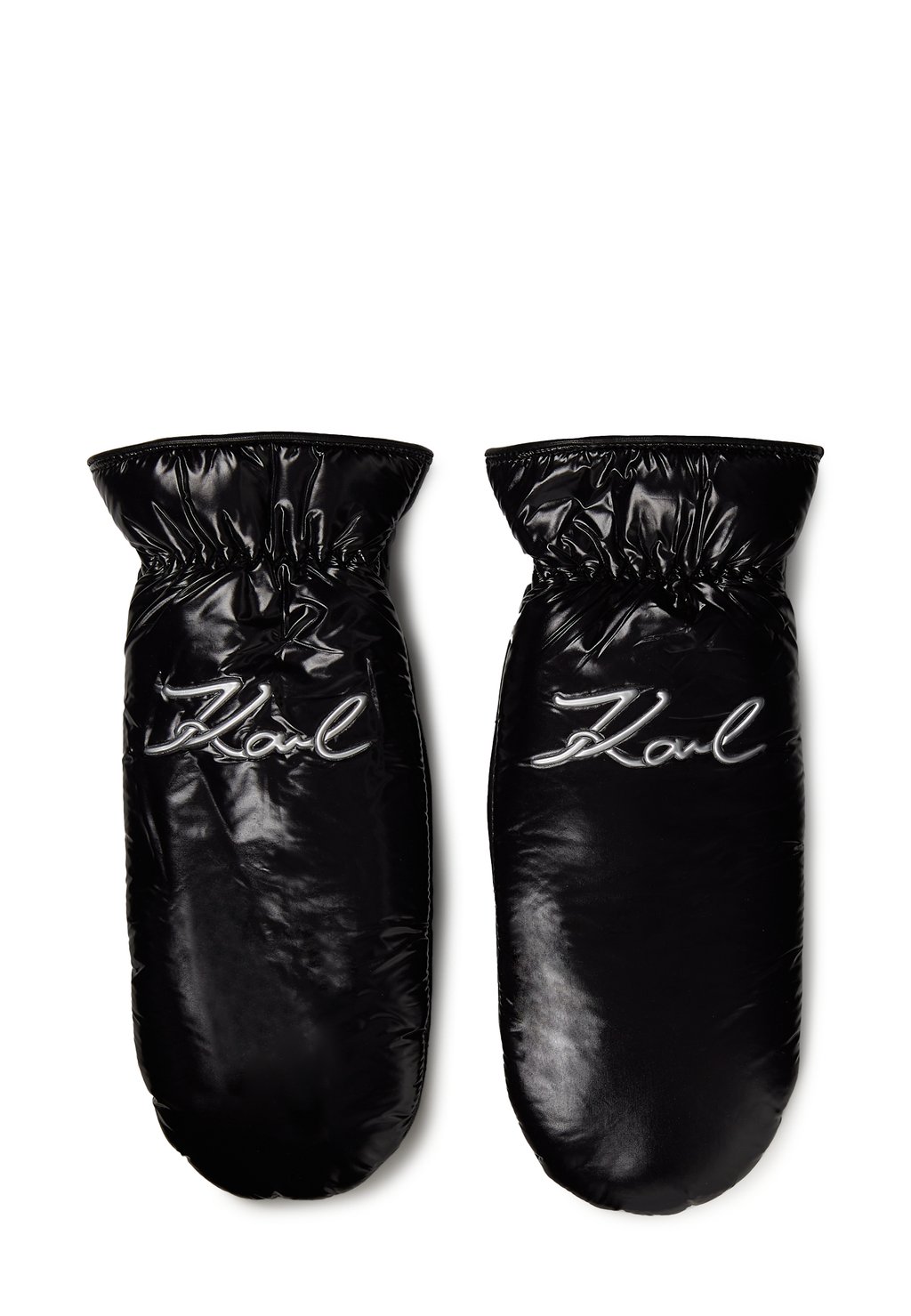 

Перчатки SIGNATURE MITTEN KARL LAGERFELD, черный