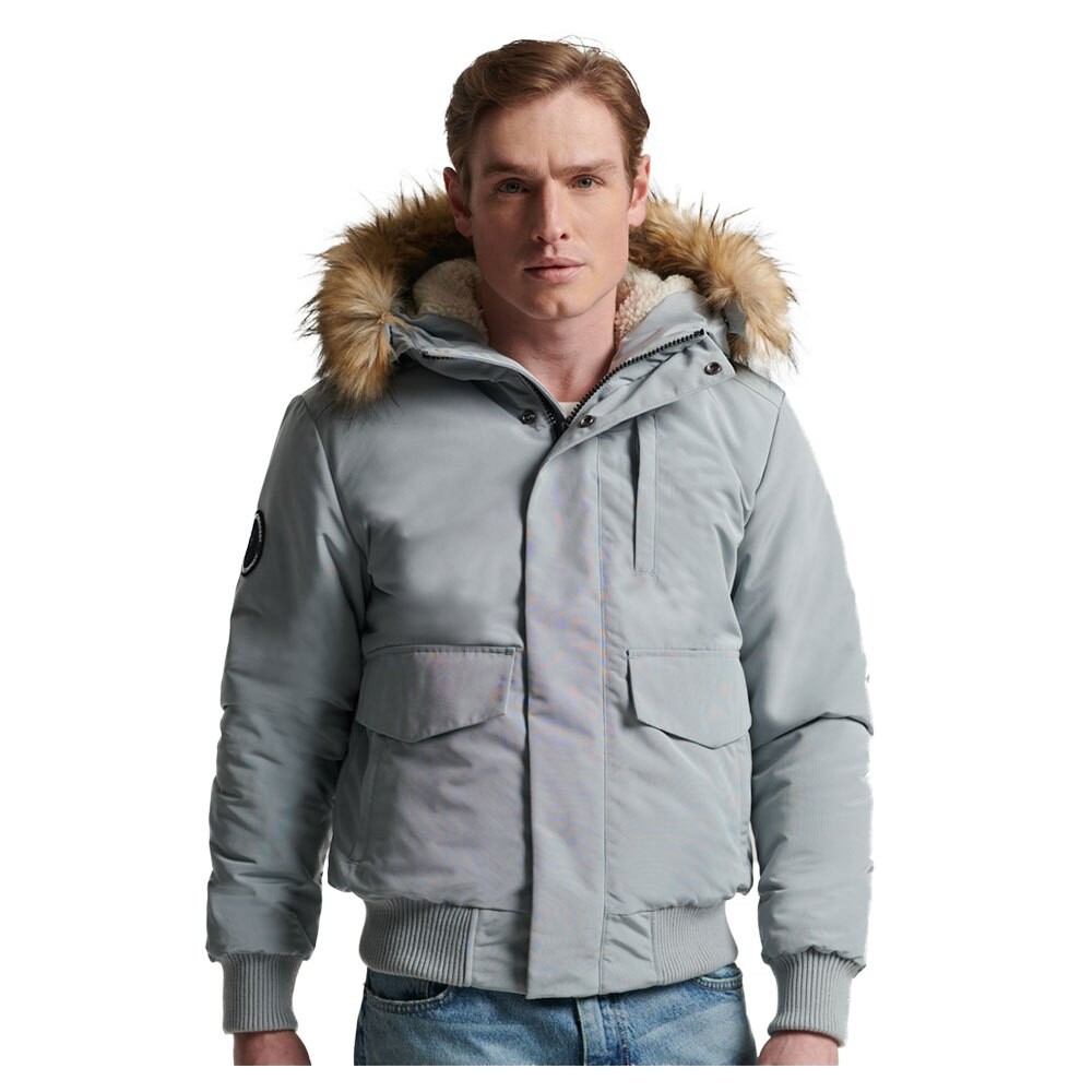 

Куртка Superdry Everest Bomber, серый