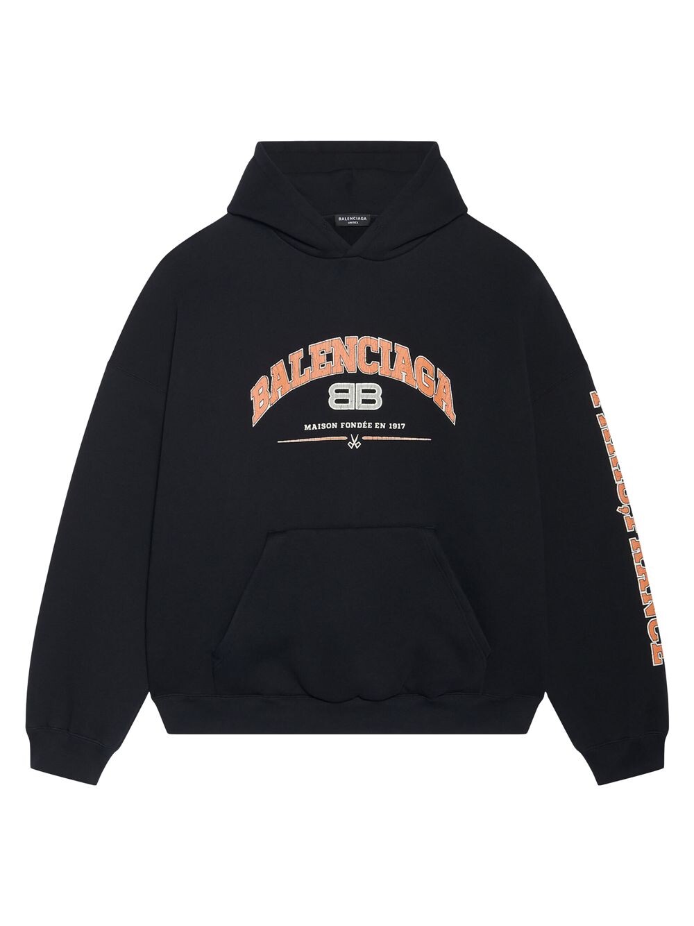 

Худи Maison Balenciaga широкого кроя Balenciaga, черный