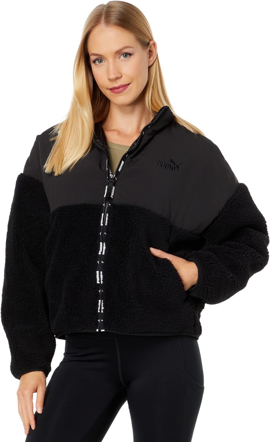 

Куртка Sherpa Jacket PUMA, цвет Puma Black