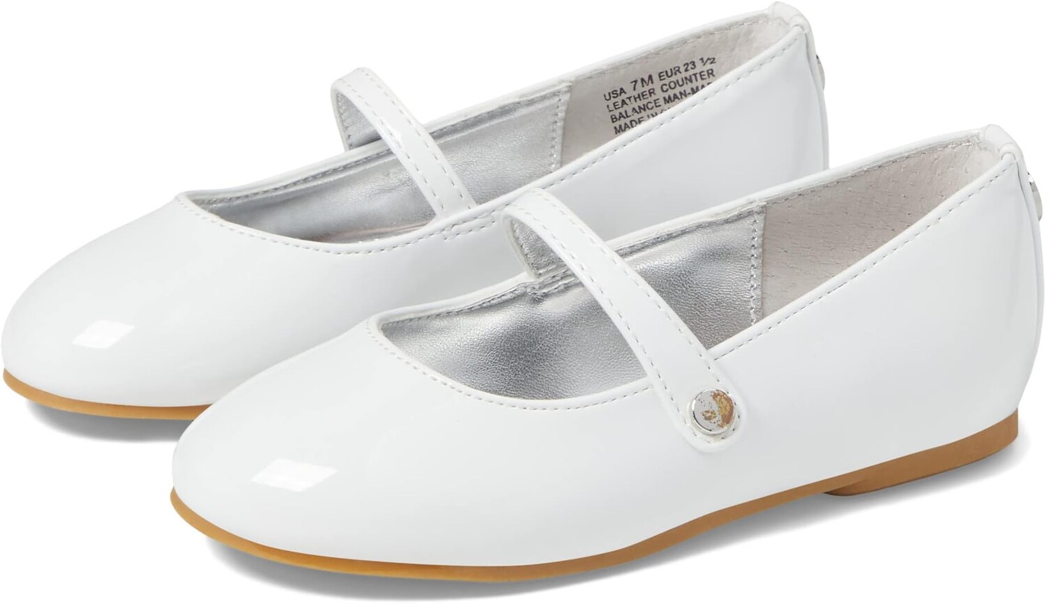 

Балетки Fernanda Nina, цвет White Patent