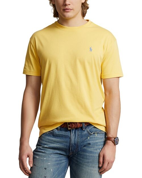 

Футболка классического кроя из хлопкового джерси Polo Ralph Lauren, цвет Yellow