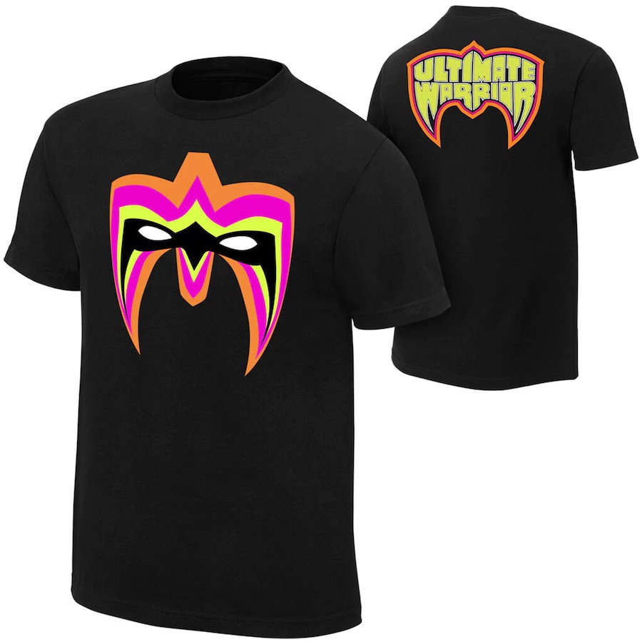 

Футболка с коротким рукавом WWE Authentic The Ultimate Warrior, черный