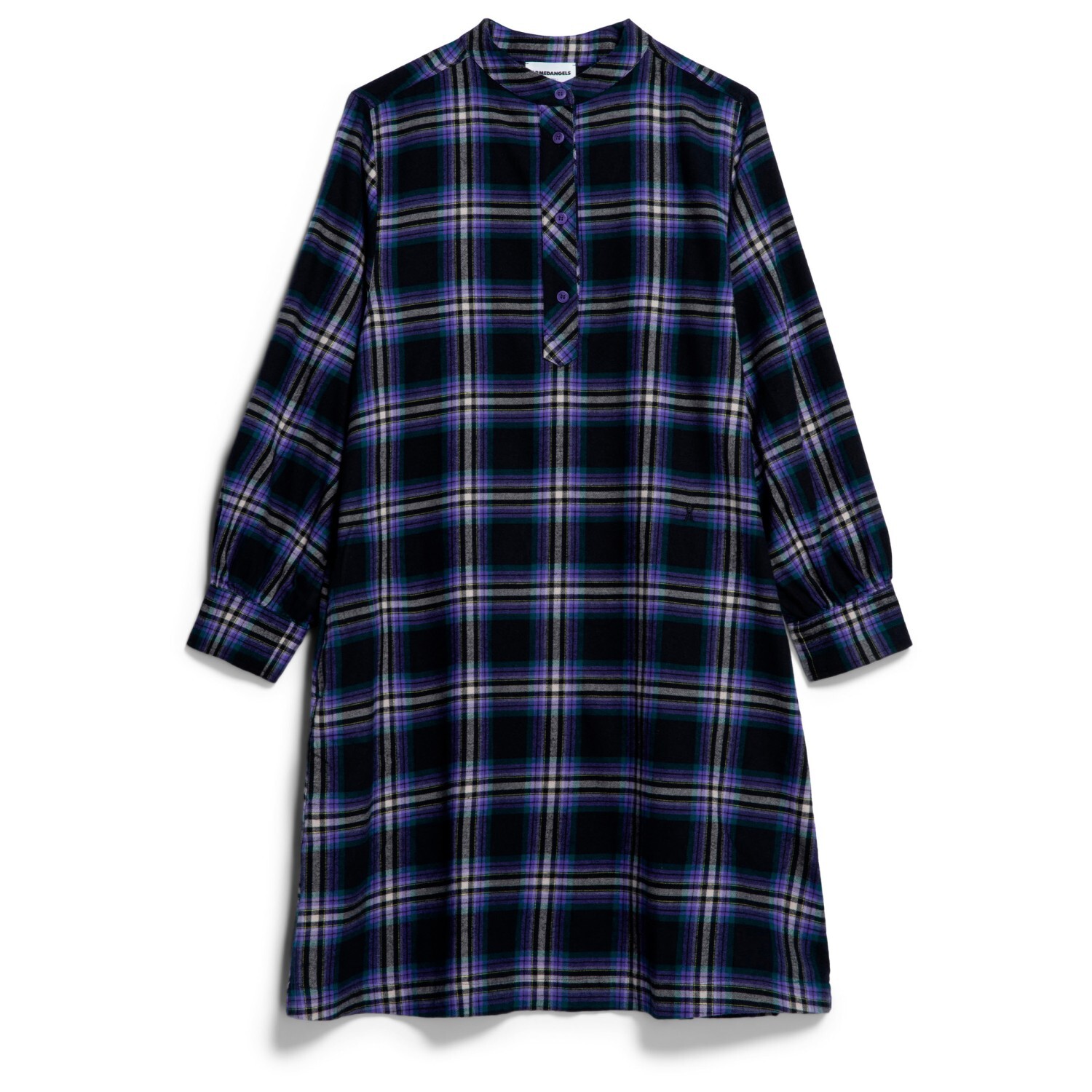 

Платье Armedangels Women's Charlinaa Check, цвет Purple Stone