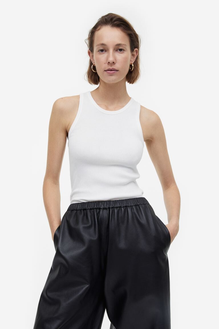 

Футболка с оттенком шелка H&M