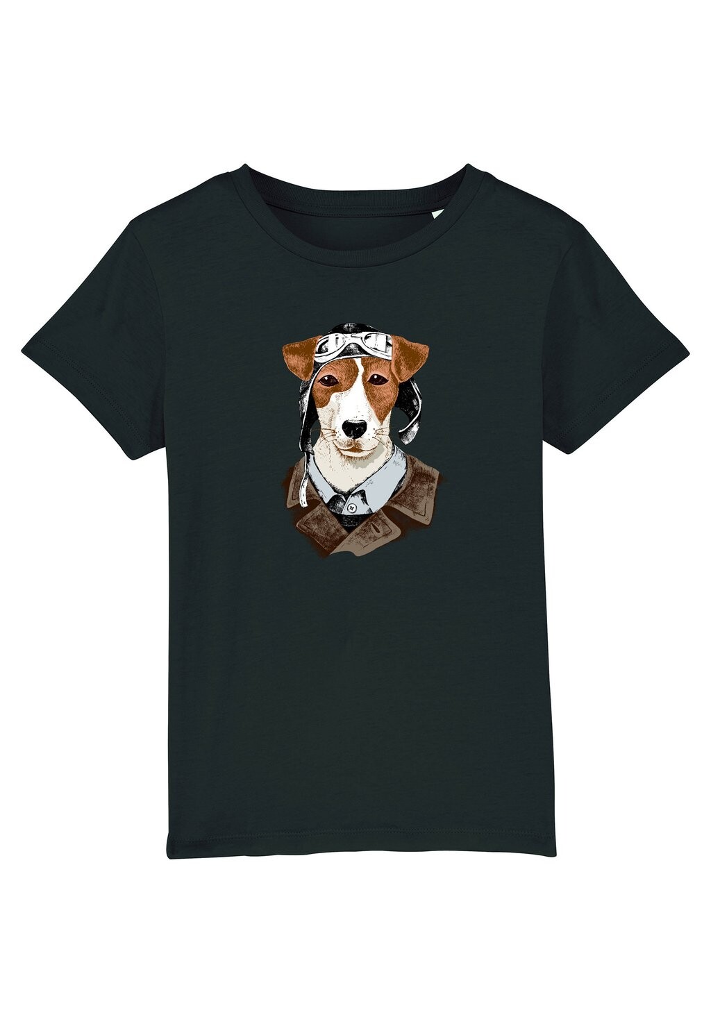 

Футболка с принтом HUND Watapparel, цвет black