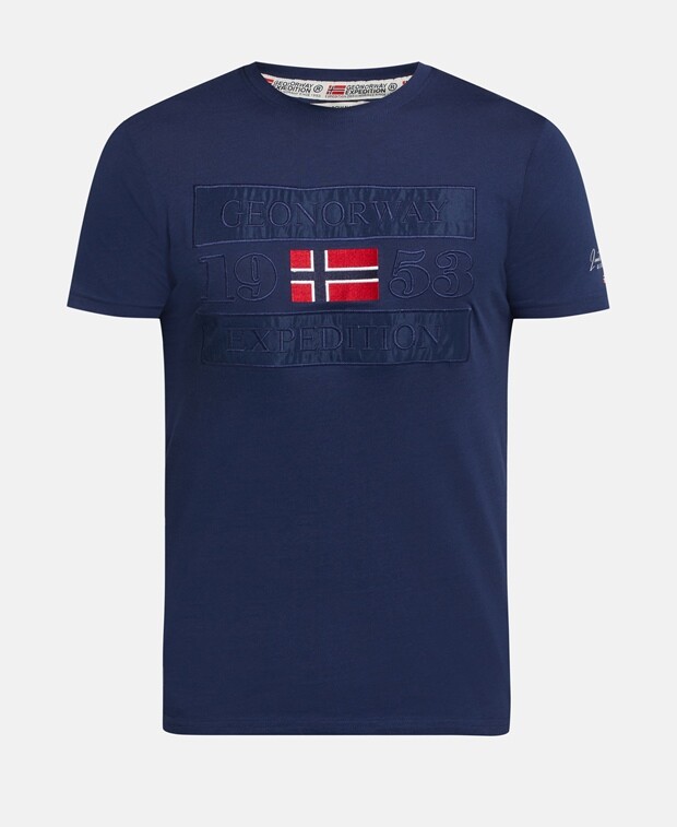 

Футболка Geographical Norway, темно-синий