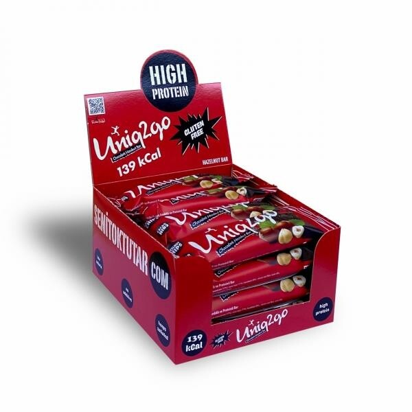 

Батончик Uniq2go Chocodark Hazelnut Bitter