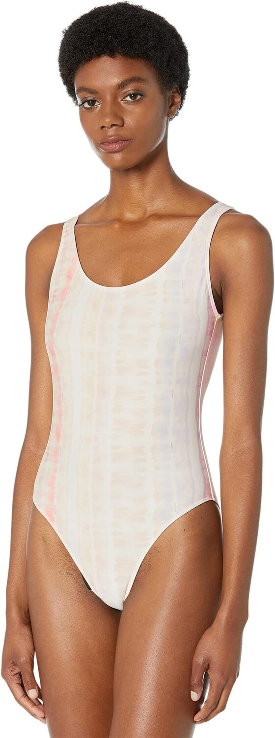 

Купальник AllSaints Niki Marea Swimsuit, цвет Rainbow Pink