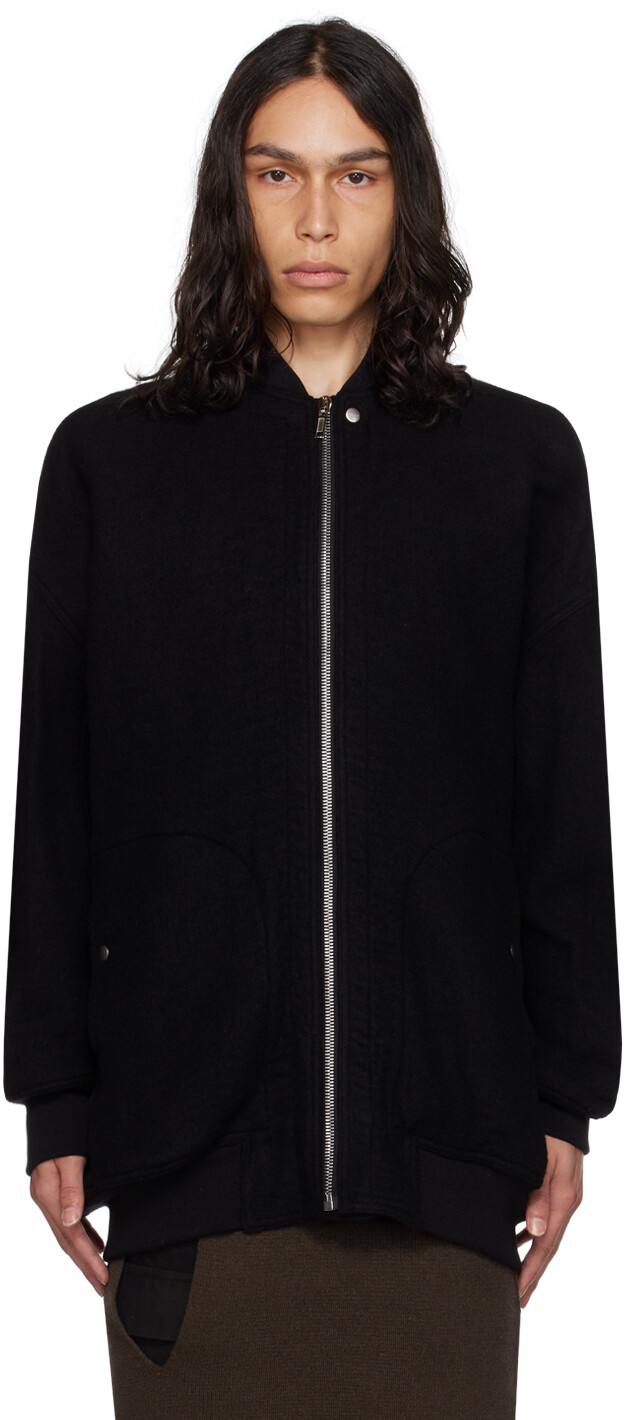 

Черный - Куртка-бомбер Jumbo Peter Flight Rick Owens