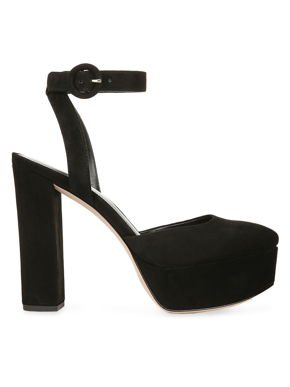 

Замшевые туфли на платформе Magda 120MM Veronica Beard, черный