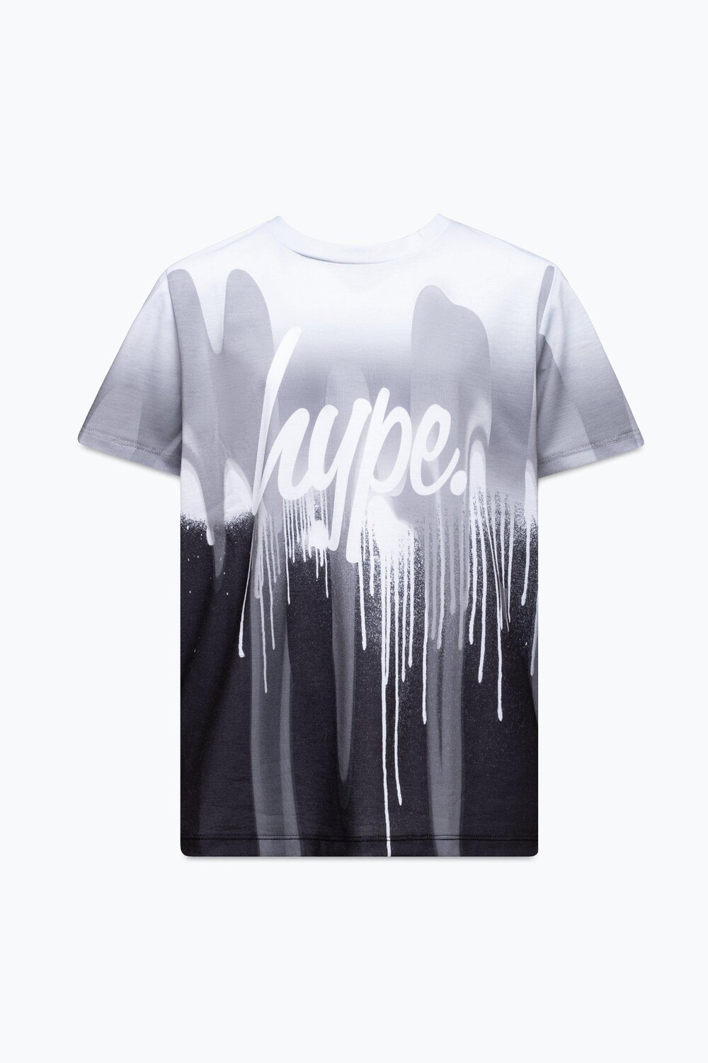 

Футболка Mono Gradient Drips Mini с надписью Hype, черный