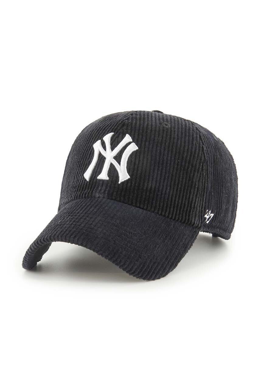 

Вельветовая фуражка 47 Brand MLB New York Yankees, черный