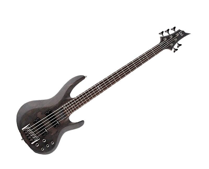 

Басс гитара ESP LTD B205 5-String Bass Guitar - Spalted Maple Black Satin