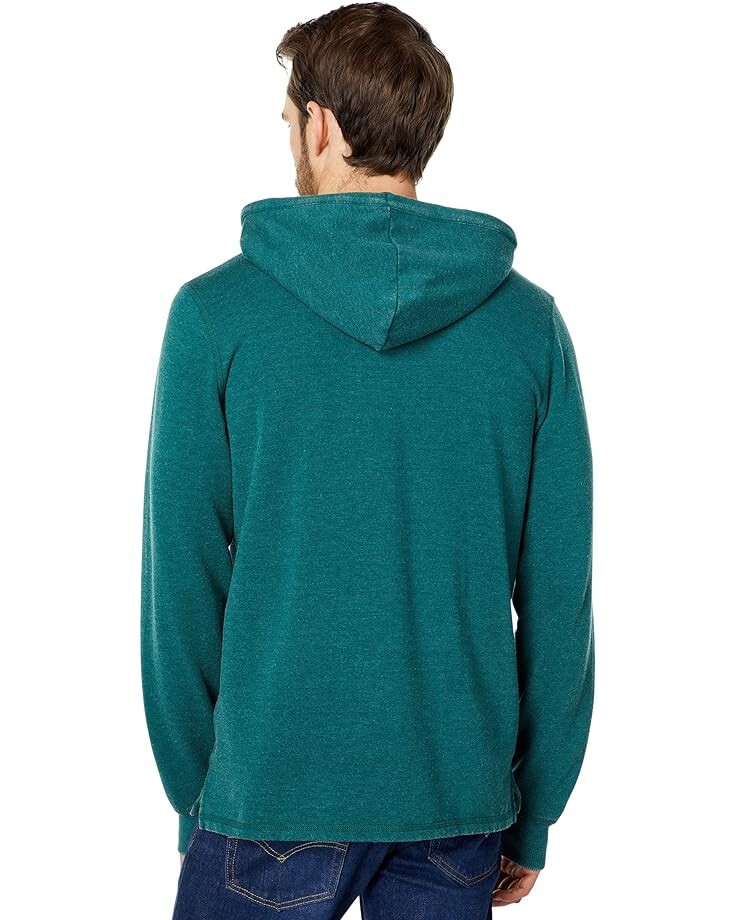 

Худи Lucky Brand Shasta Heather Button Hoodie, цвет Botanical Garden