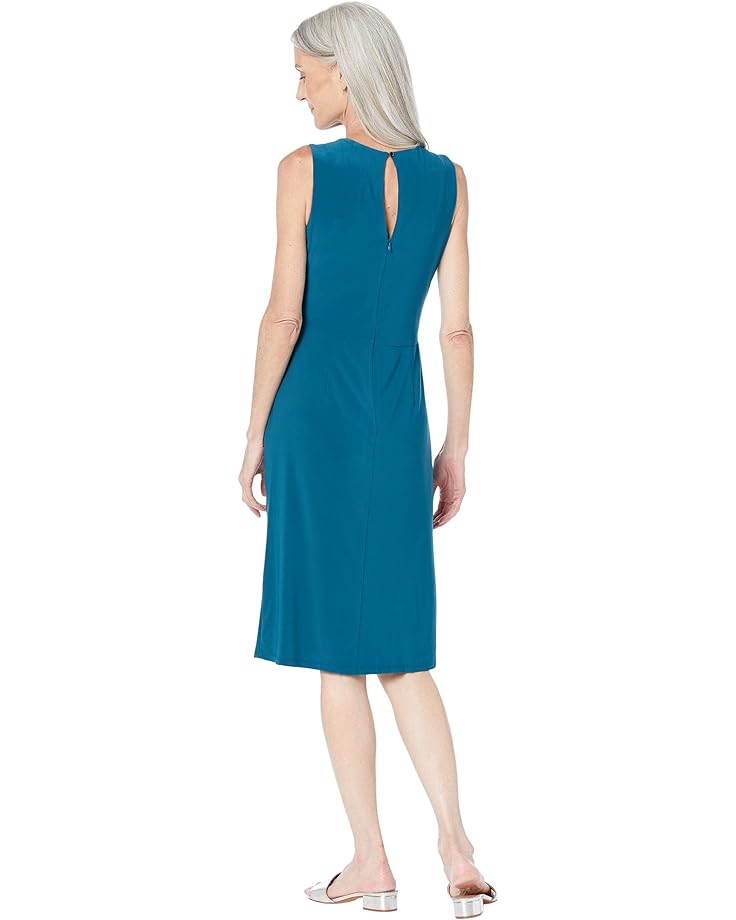 Платье Vince Camuto Ity Bodycon with Ruched Front Skirt, цвет Teal