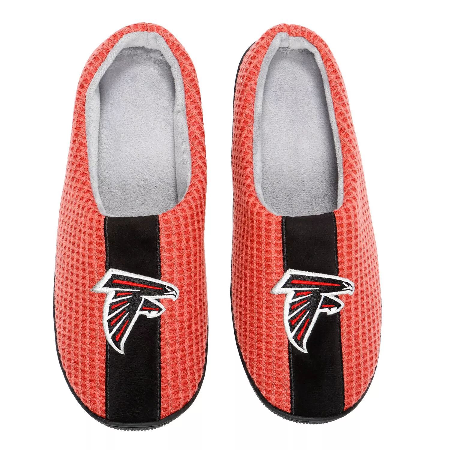 

Мужские шлепанцы из пены с эффектом памяти FOCO Red Atlanta Falcons Team Stripe