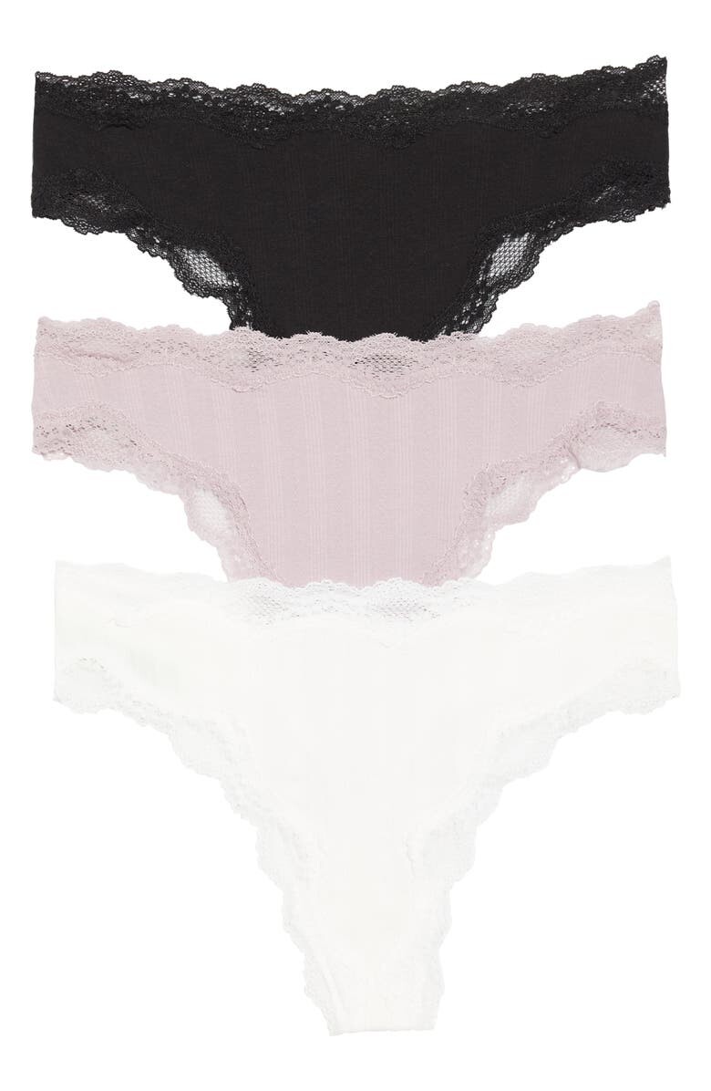 

Набор из 3 стрингов с высокой талией Lorelai в ассортименте HONEYDEW INTIMATES