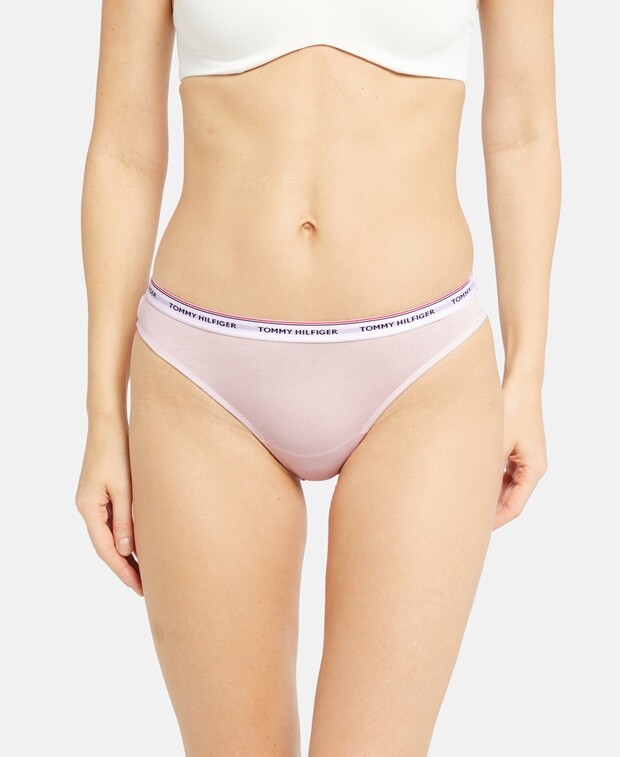 

Стринги, упаковка 3 шт. Tommy Hilfiger, розовый