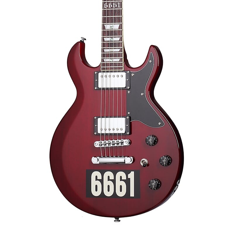 

Электрогитара Schecter Zv Custom Reissue, See Thru Cherry w/6661 Graphic