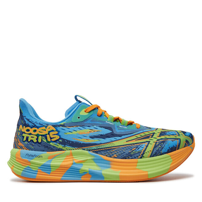 

Кроссовки Asics Noosa Tri 15 1011B609 Waterscape/Electric Lime 403, синий
