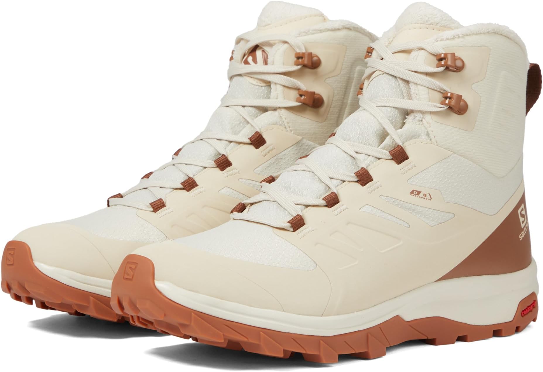 

Походная обувь Outblast TS CSWP Salomon, цвет Almond Milk/Rawhide/Gum 8