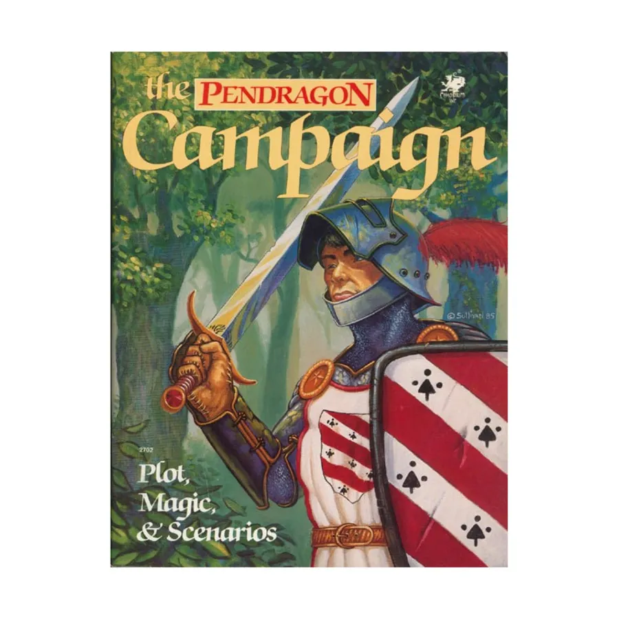 

Pendragon Campaign, Pendragon (Chaosium), мягкая обложка