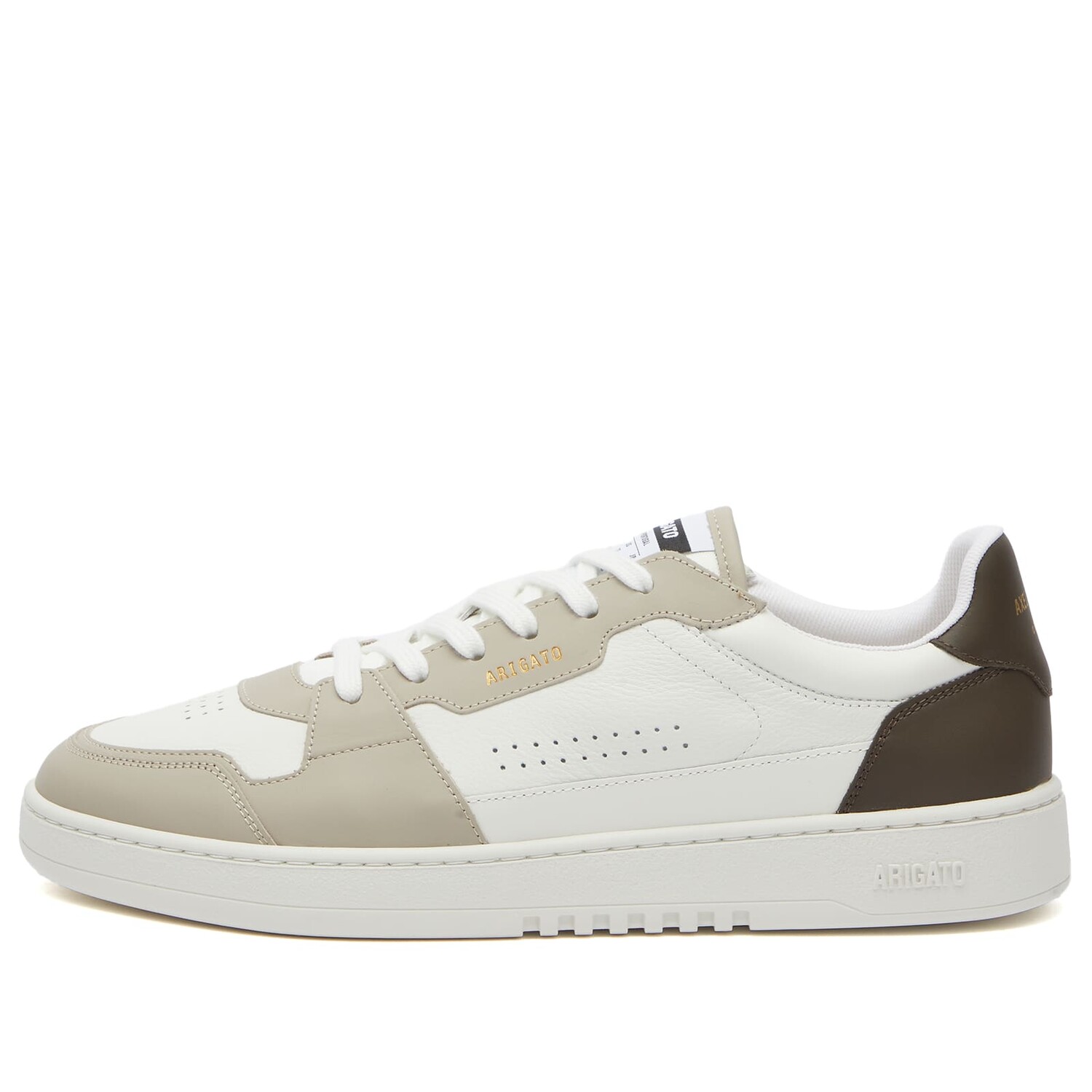 

Кроссовки Axel Arigato Dice Lo Sneaker, цвет White & Dark Brown