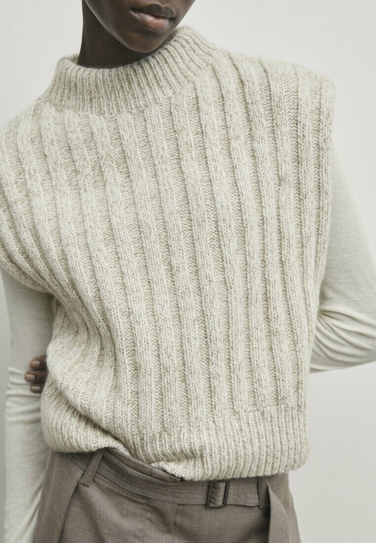 

Верх Massimo Dutti Водолазка, цвет light brown
