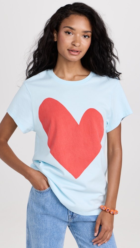 

Футболка Kerri Rosenthal The I Heart Tee Imperfect Heart