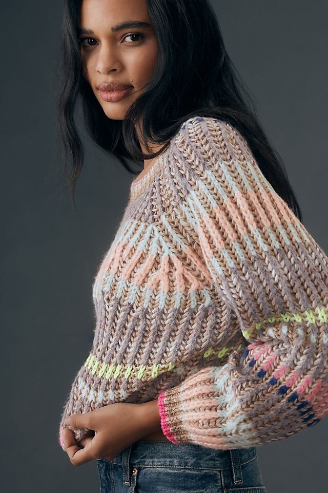 

Свитер Anthropologie Emma, мультиколор