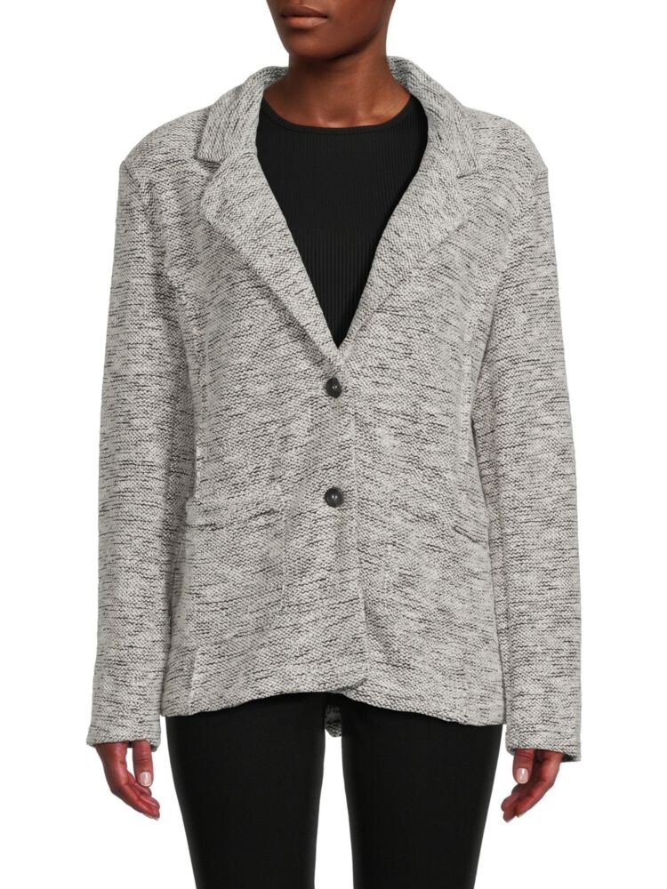 

Трикотажный пиджак свободного кроя Vintage Havana, цвет Grey Black