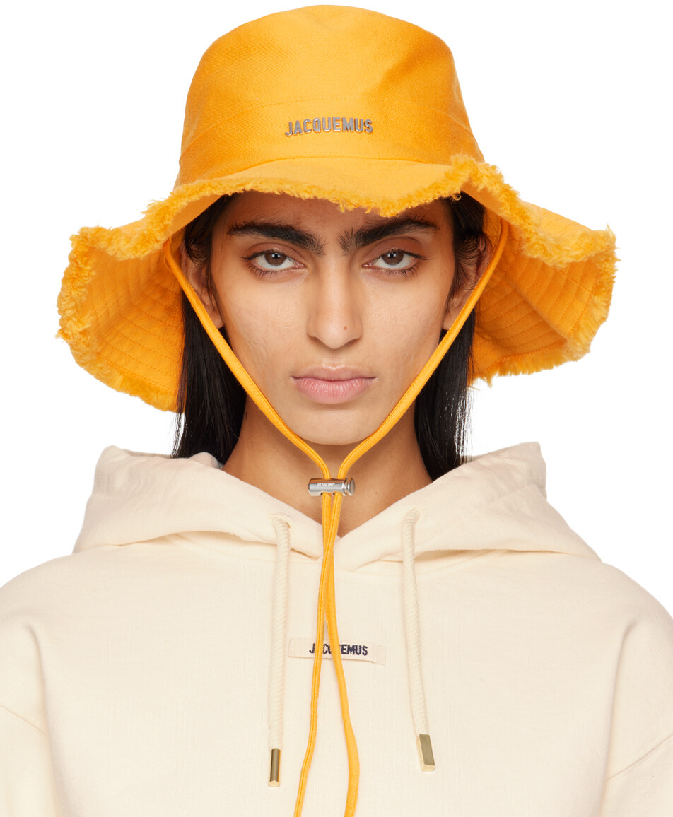 

Оранжевая шляпа Les Classiques 'Le bob Artichaut' Jacquemus