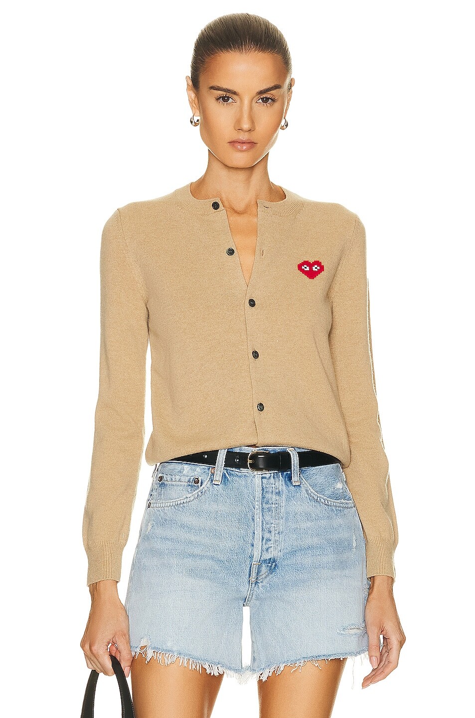 

Кардиган Comme des Garçons Invader, кэмел
