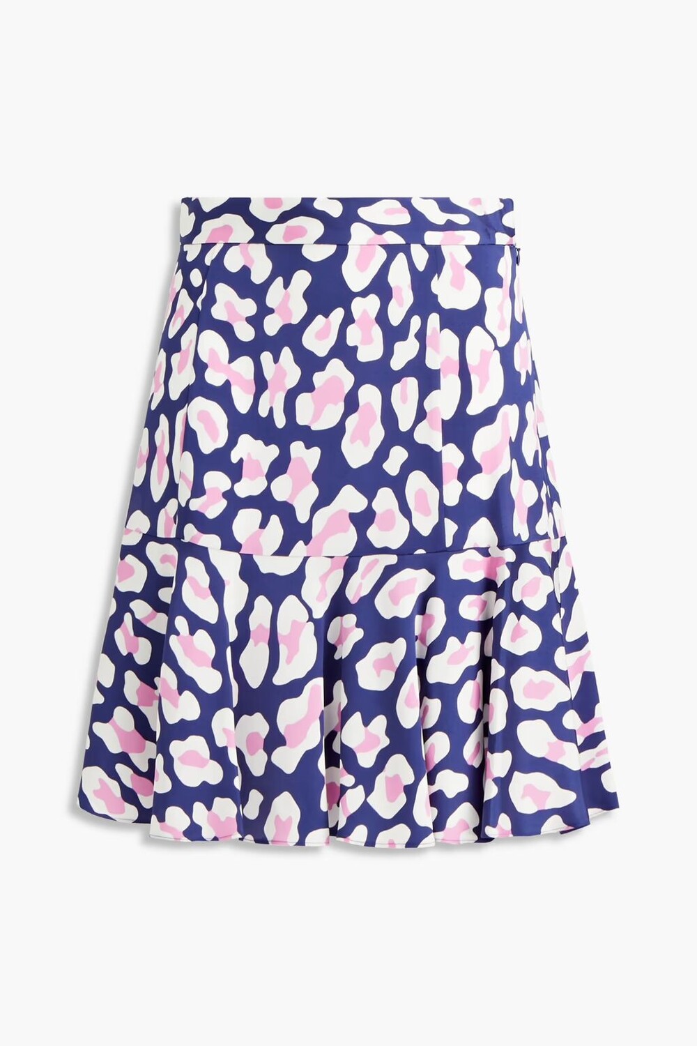 

Кади-юбка Wendy с рифленым леопардовым принтом Diane Von Furstenberg, индиго