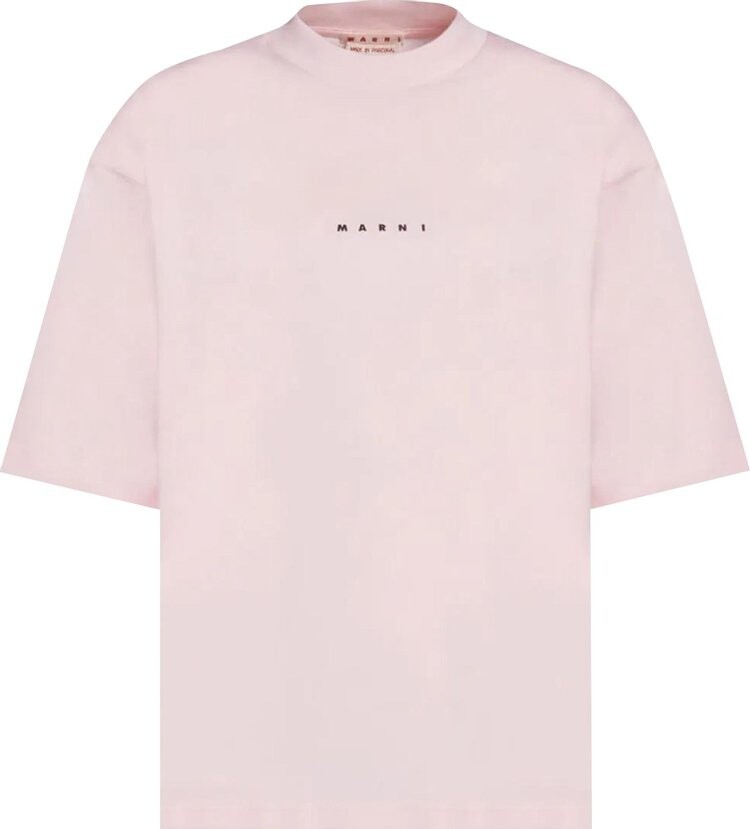 

Футболка Marni Logo 'Pink', розовый
