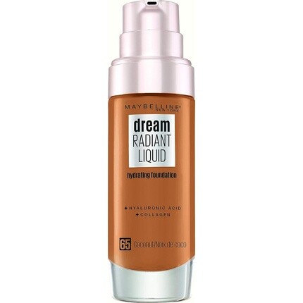 

Maybelline New York Dream Radiant Liquid Тональный крем под макияж № 65 Кокос 30 мл