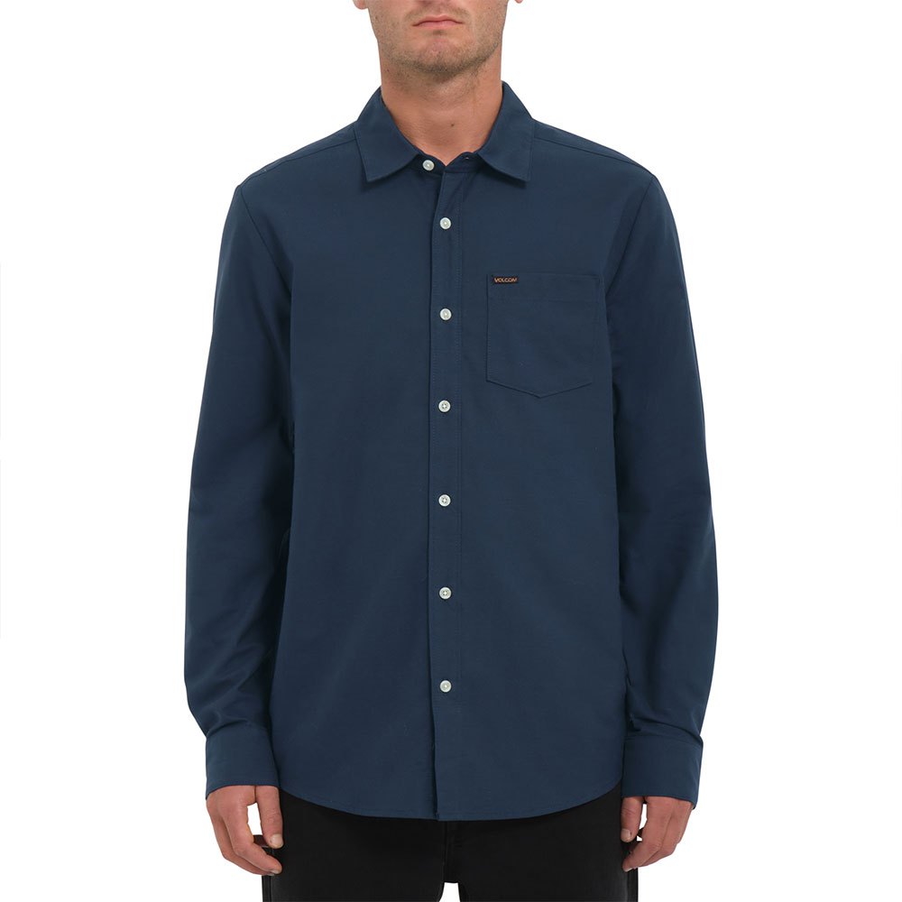 Рубашка с длинным рукавом Volcom Veeco Oxford, синий