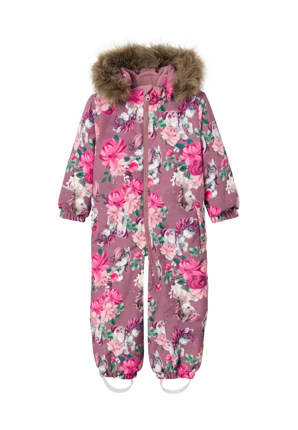 

Зимний комбинезон Name it, цвет wistful mauve